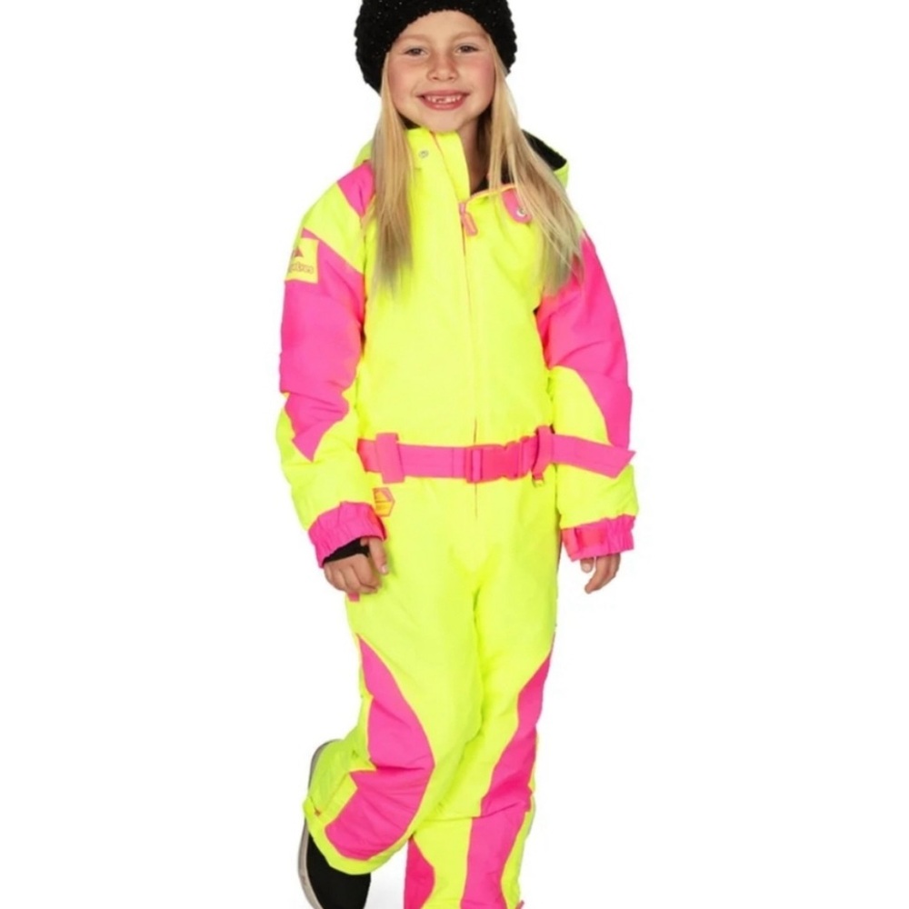 Tipsy Elves neon snowsuit